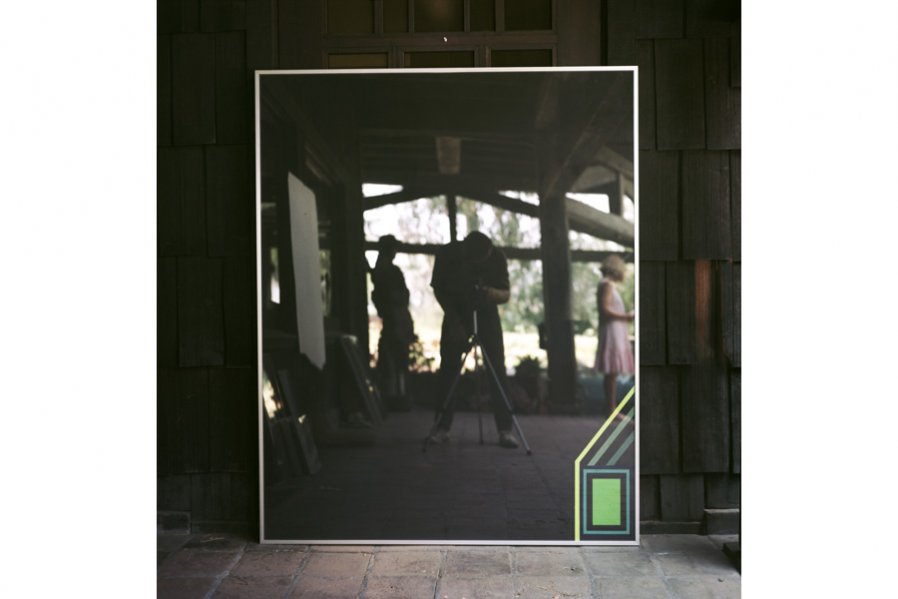Photos of Black Glass Paintings
1965
Image Courtesy of the artist and the Box
