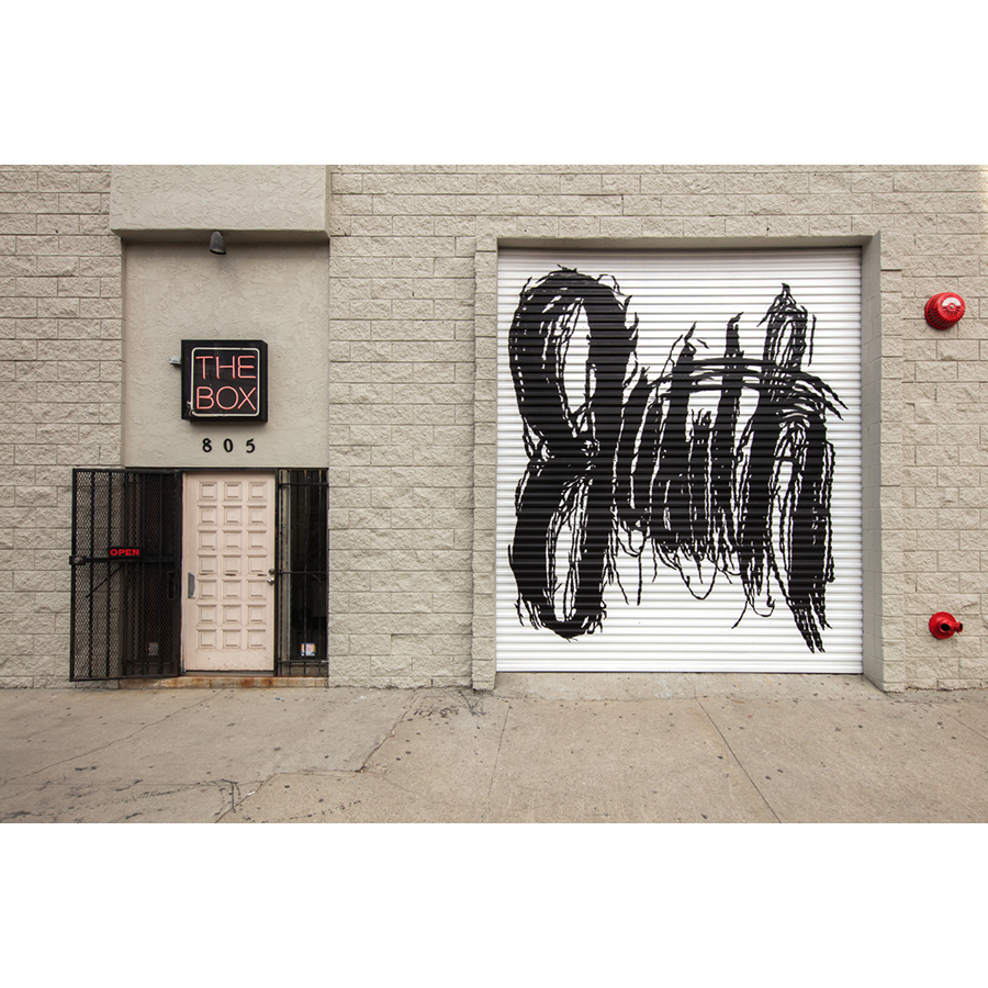 Judith Bernstein
Judith, 2017
Paint on metal gate
156 x 120 inches
