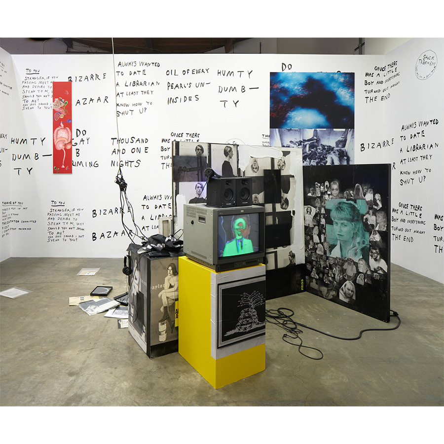 Installation view of
