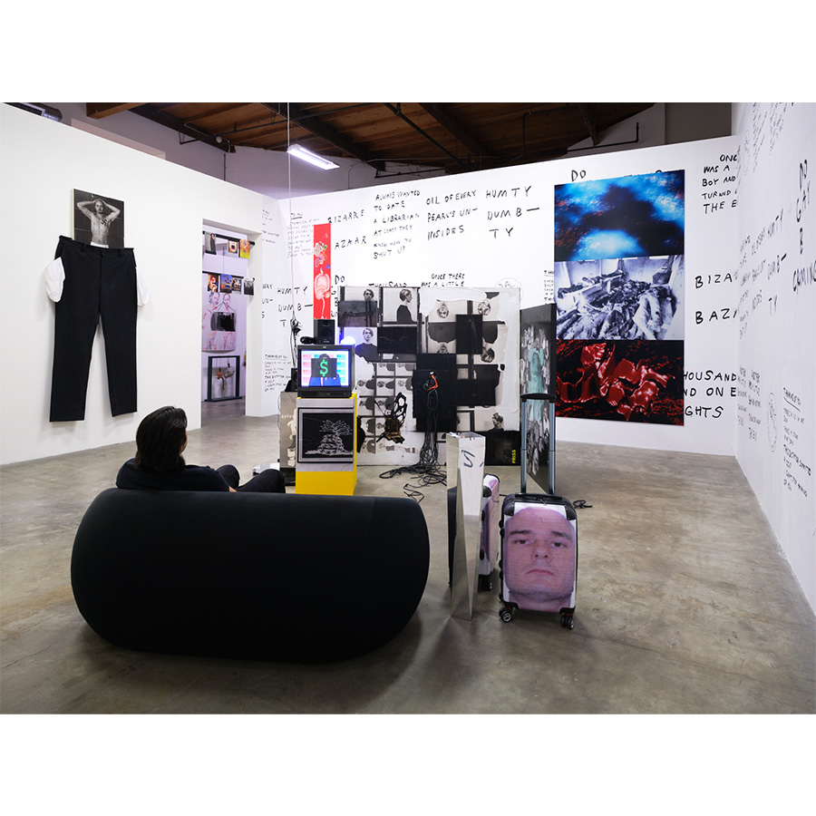 Installation view of