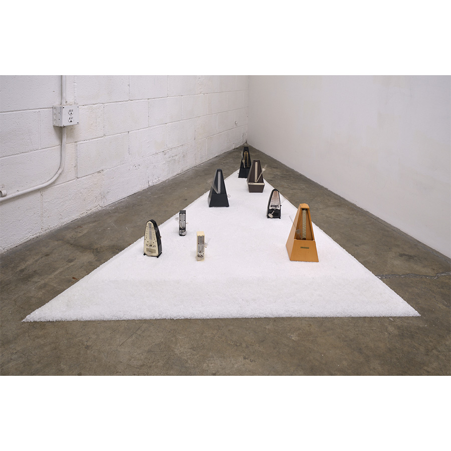 Installation view of