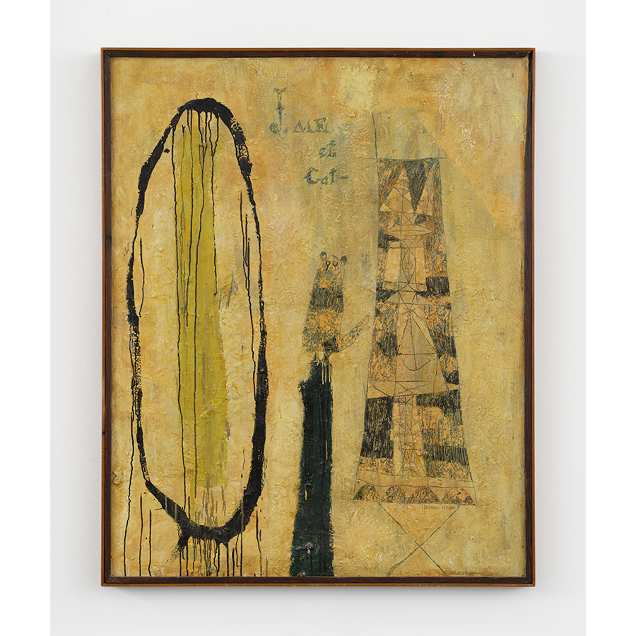 Wally Hedrick, J. Me Et Cat, 1954. Paul Salveson.