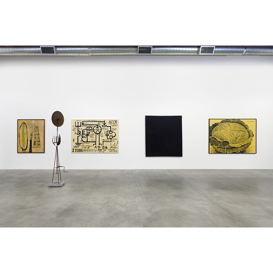 Installation view of Wally Hedrick: SEX POLITICS RELIGION at The Box LA, 2026. Photo: Paul Salveson. 